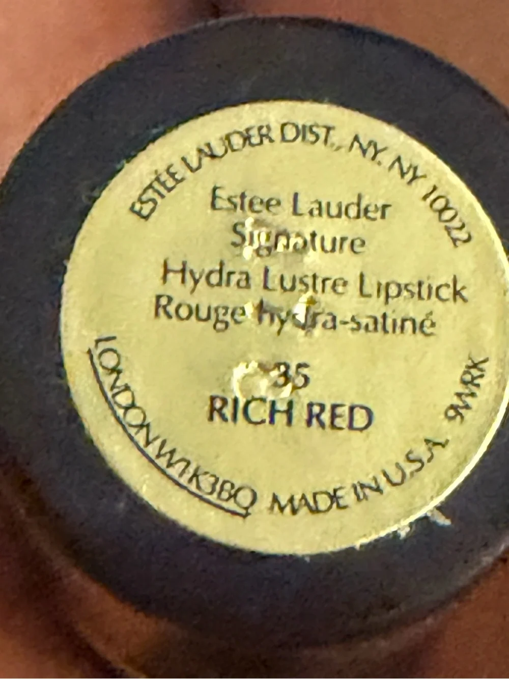 Estee Lauder Pink & Red Lipstick Duo with Neutral Eyeshadow Quad